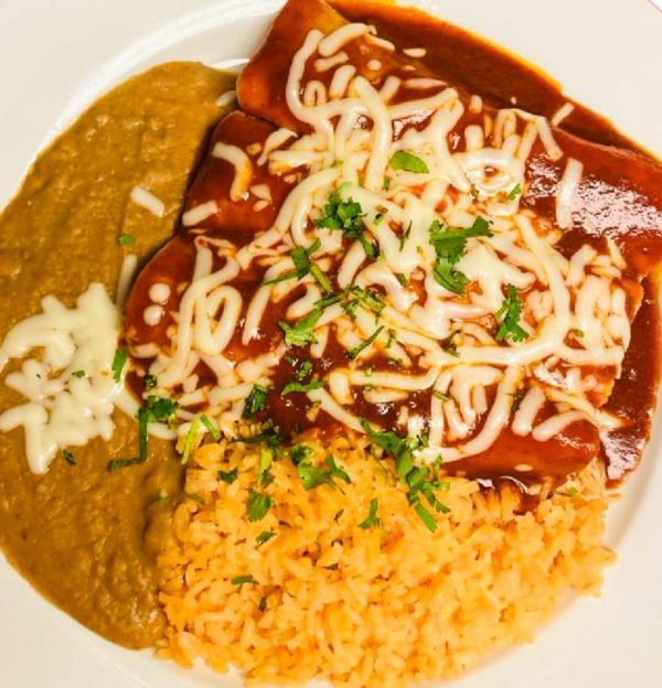 Enchiladas (Green or Red Sauce)